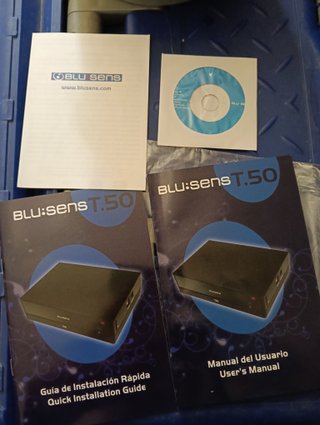 BLUSENS T.50 Grabador Disco Duro Tarjetero USB