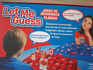 Juego de mesa Let Me Guess (Quién es Quién)