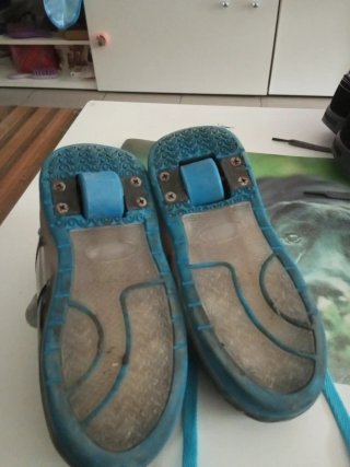 Zapatillas skate con rueda Talla 29 Con luces