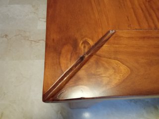 Mesa rústica mexicana de madera