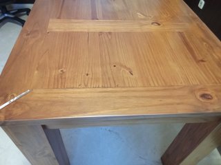 Mesa rústica mexicana de madera