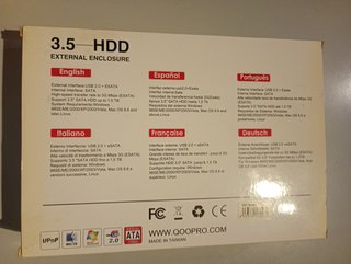 Disco Duro Externo 500GB Qoo pro