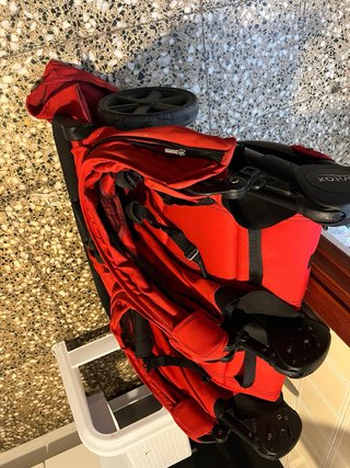 Carrito Gemelar Rojo