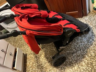 Carrito Gemelar Rojo