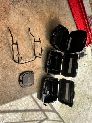 Maletas Civi con soportes para benelli trk
