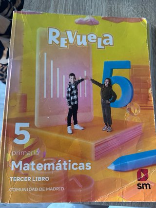 Lote libros de texto Matemáticas Quinto