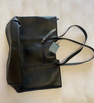 Bolso Negro Paco Martínez Nuevo con Etiqueta