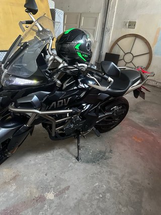 Zontes 310T Moto Adventure Negra/Gris