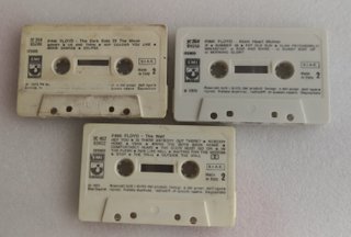 Lotto 3 Musicassette Pink Floyd