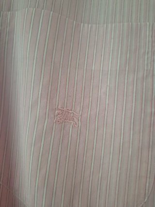 Camisa de vestir de verano rosa para caballero