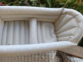 Bañera hinchable bebé Olmitos estrellas