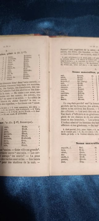Libro Antiguo Francés Alemán L’Allemand Enseigné