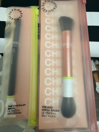 Set Brochas Maquillaje Sephora Rosa