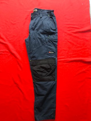Pantalón de trabajo RAYPER azul y negro