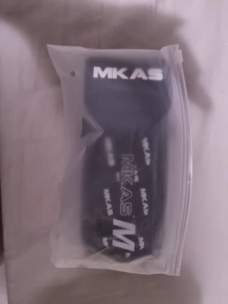 Muñequeras de gym negras
