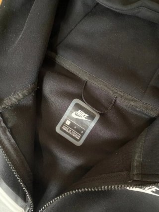Sudadera Nike Tech Negra y Gris Talla M