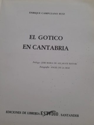 El gótico en Cantabria.