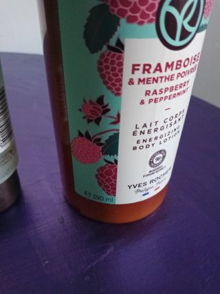 Lote Yves Rocher Framboise & Menthe Poivrée