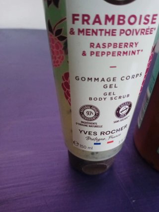 Lote Yves Rocher Framboise & Menthe Poivrée