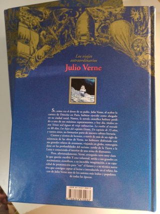 Lote 4 libros clásicos de aventuras de Julio Verne