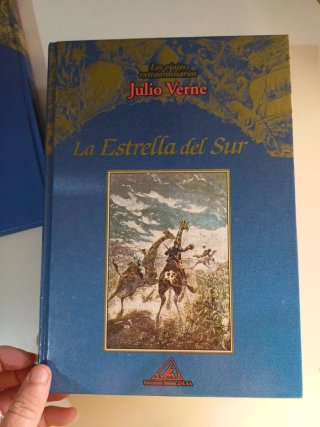 Lote 4 libros clásicos de aventuras de Julio Verne