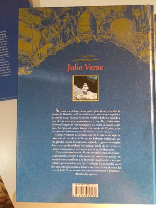 Lote 4 libros clásicos de aventuras de Julio Verne