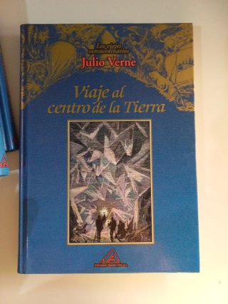 Lote 4 libros clásicos de aventuras de Julio Verne