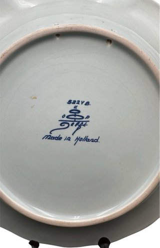 Piatto Fondo Delft Holland Policromo 23 cm