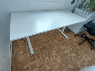 Escritorio elevable IKEA TROTTEN 160x80cm