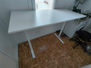 Escritorio elevable IKEA TROTTEN 160x80cm