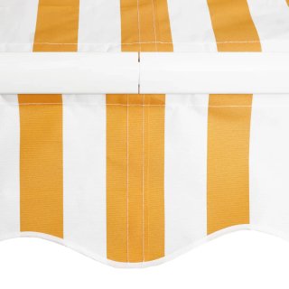 Toldo de pared articulado con manivela