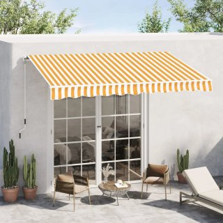 Toldo de pared articulado con manivela