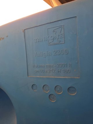 Depósito agua 2300L TANKONE Valligia