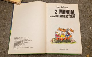 Libro 2° Manual de los Jóvenes Castores - Walt D.