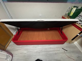 Canapé 1.90x2m Rojo y Blanco