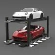 Elevadores para coches 1/18