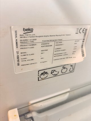 Cajones y baldas Combi beko