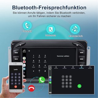 NUEVO Radio Android  13 Mercedes W203 W463 W209