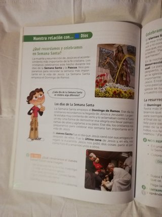 Libro de Religión católica, 3 primaria. Revuela