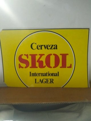 Cartel Cerveza Skol International Lager