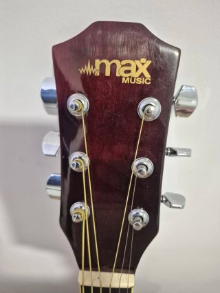 Guitarra Acústica Marrón Oscuro