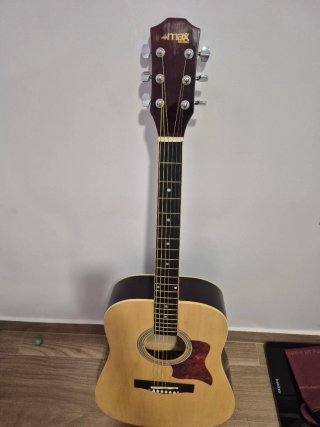 Guitarra Acústica Marrón Oscuro