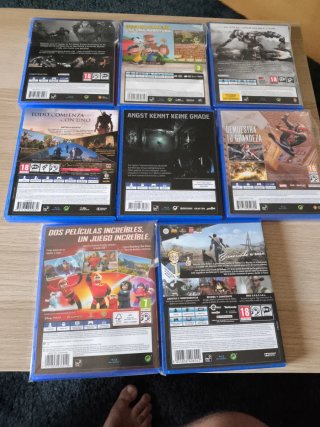 Lote 8 Juegos PS4