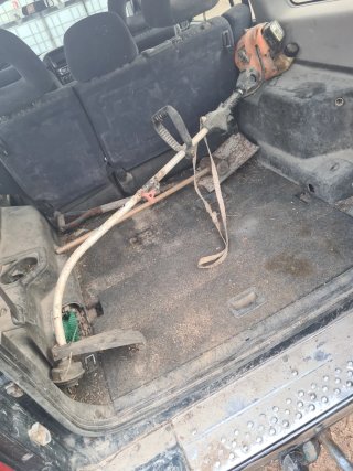 Desbrozadora de gasolina