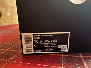 Nike Air Superfly Negras T42.5