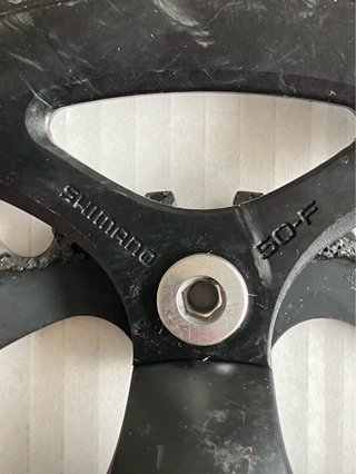 Eje pedalier, bielas y platos Shimano