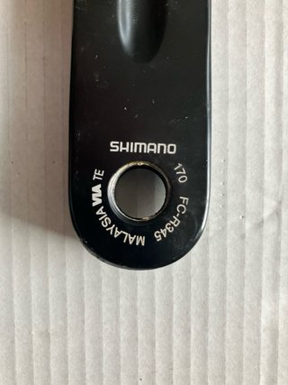 Eje pedalier, bielas y platos Shimano