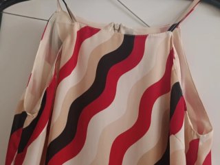 Vestido Verão Ondulado Tamanho Único