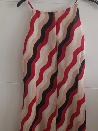 Vestido Verão Ondulado Tamanho Único