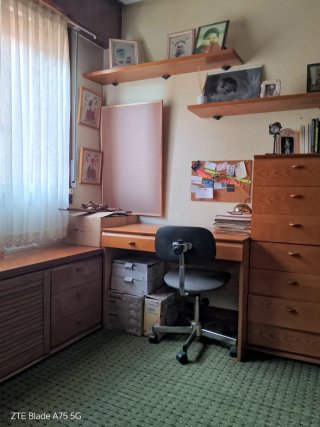 Escritorio chapa de madera